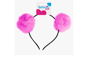 Tiara Bellesa Kids Pom Pom c/ 1und- Ref 660-B