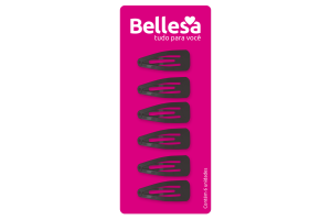 Tic Tac Bellesa Pequeno Preto c/ 6und- Ref 943-B